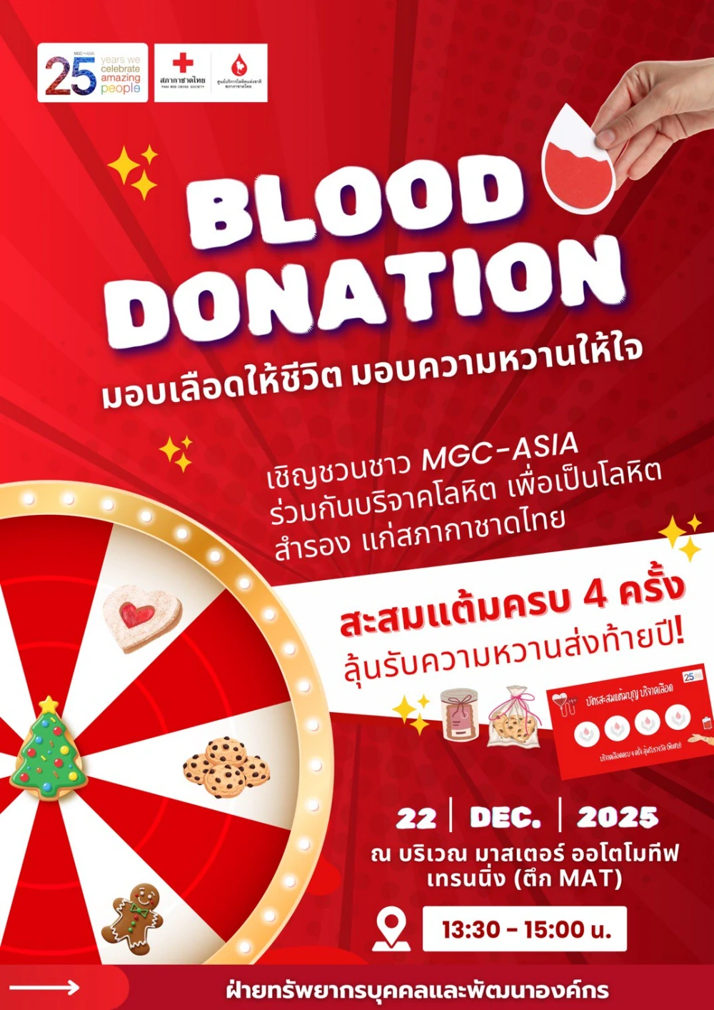 MGC-ASIA in Collaboration with the National Blood Centre, The Thai Red Cross Society