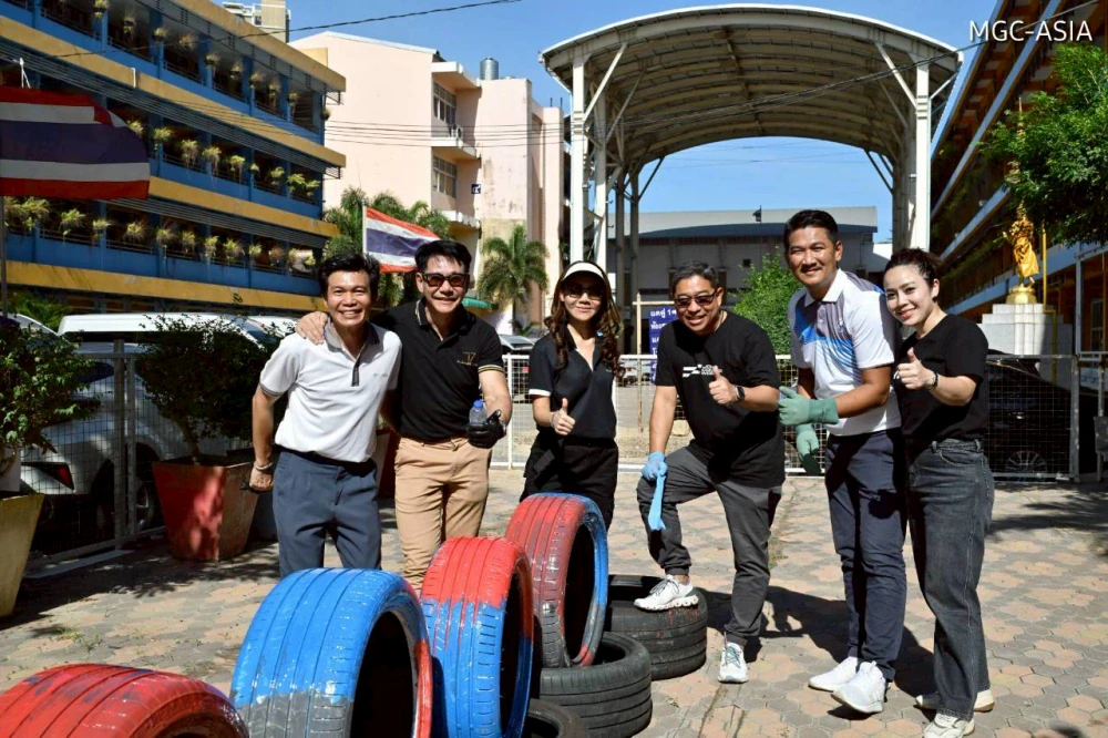 MGC-ASIA Executives: Starting the Year with Positive Energy and Giving